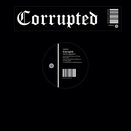 Cover for Corrupted · Felicific Algorithim (LP) (2018)