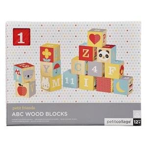 ABC Wood Blocks - Petit Collage - Koopwaar -  - 0736313544978 - 2021