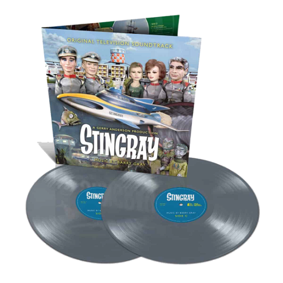 Cover for Barry Gray · Stingray  (Original Soundtrack) (LP) [Limited Colored Vinyl edition] (2023)