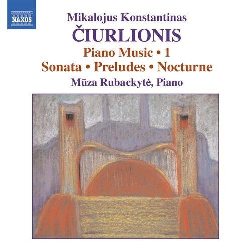 Cover for Ciurlionis / Rubackyte · Piano Music 1 (CD) (2011)