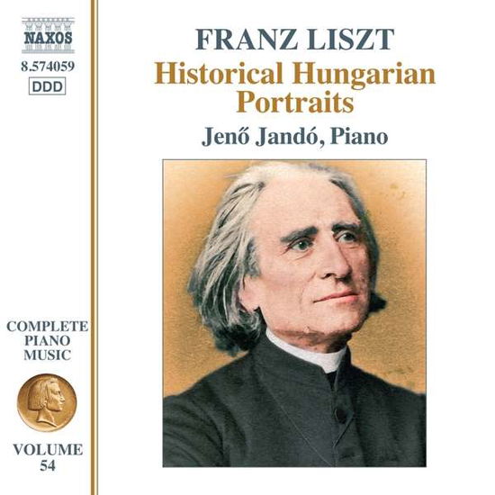 Historical Hungarian Portraits - F. Liszt - Musik - NAXOS - 0747313405978 - 3. Januar 2020