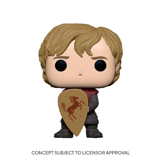 Cover for Funko Pop! Television: · Game of Thrones- Tyrion W/shield (MERCH) (2021)