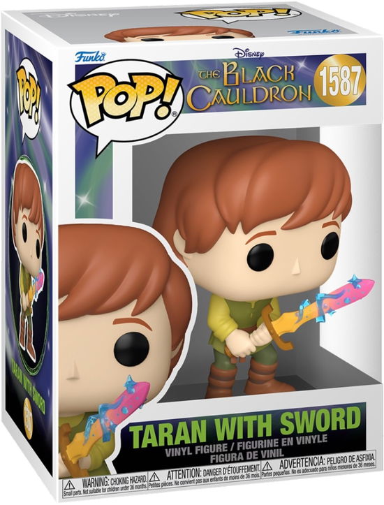 Cover for Pop Disney Black Cauldron · Pop Disney Black Cauldron Taran with Sword (Funko POP!) (2025)