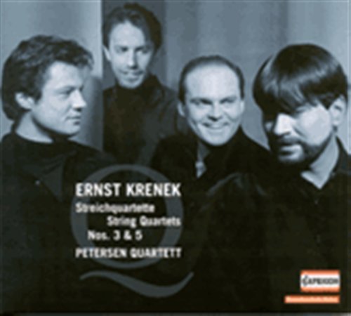 Cover for Petersen Quartett · * Streichquartette 3 &amp; 5 (CD) (2008)