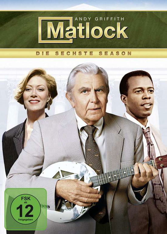 Cover for Andy Griffith,nancy Stafford,clarence Gilyard,... · Matlock-season 6 (6 Discs) (schuber) (DVD) (2015)