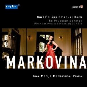 Cover for Markovinaberlin Co · Cpe Bachprussian Sonatas (CD) (2013)