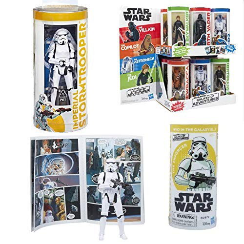 Star Wars Galaxy of Adventures Imperial Stormtrooper 3.75 - Star Wars Galaxy of Adventures Imperial Stormtrooper 3.75 - Merchandise - Hasbro - 5010993562978 - 