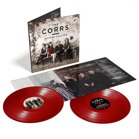 Cover for The Corrs · Jupiter Calling (LP) [Limited Red Vinyl edition] (2024)