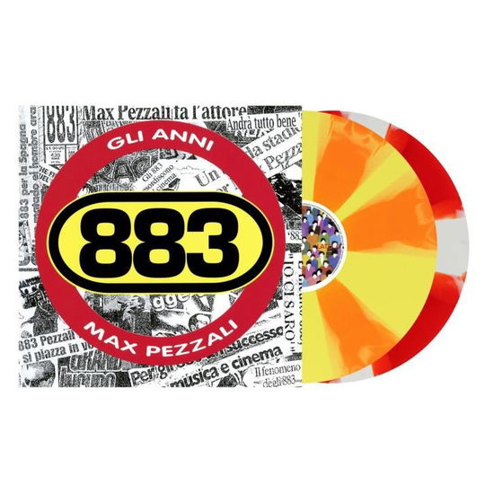 Cover for 883 · Gli Anni (Vinyl Vinile Propeller Numerato Limited Edt.) (LP) (2025)