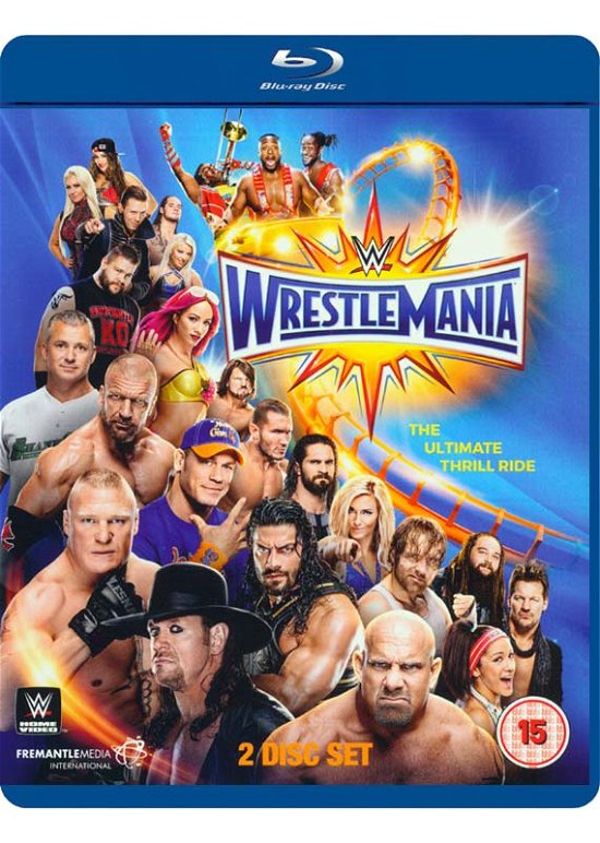 Wwe: Wrestlemania 33 - Fremantle - Filmes - FREMANTLE/WWE - 5030697037978 - 5 de junho de 2017