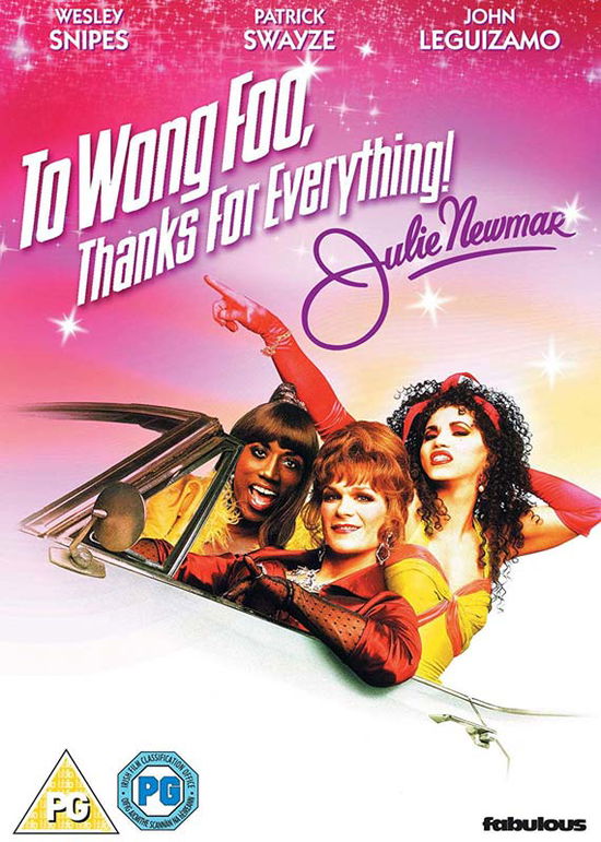 Cover for To Wong Foo Thanks for Everything J · To Wong Foo, Thanks For Everything Julie Newmar (DVD) (2019)