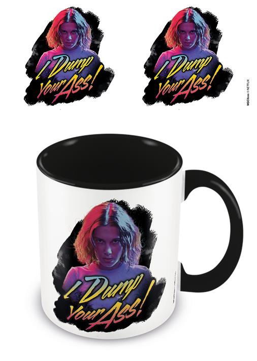 STRANGER THINGS - I Dump Your Ass - Coloured Inner - Mug - Produtos - Pyramid Posters - 5050574257978 - 3 de fevereiro de 2020