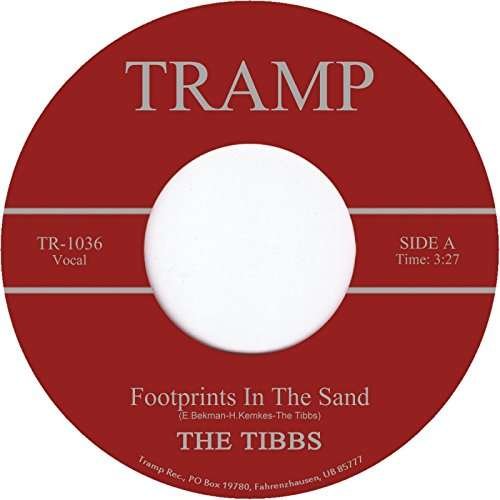 Cover for Tibbs · Footprints in the Sand (7&quot;) (2014)