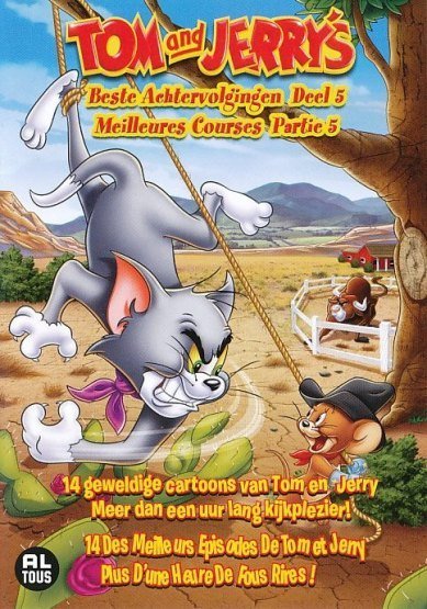 Cover for Cartoon · Tom &amp; Jerry: Beste Achtervolgingen 5 (DVD) (2010)