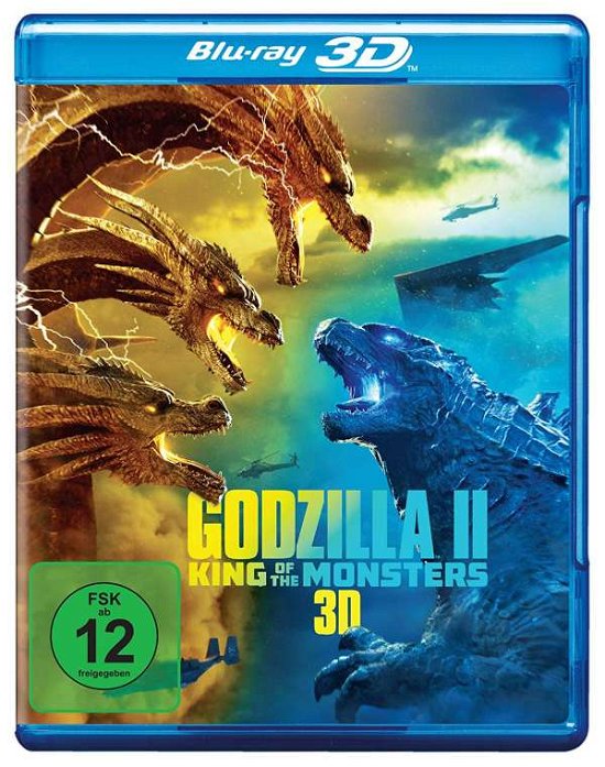 Godzilla Ii: King of the Monsters - Blu-ray 3D - Kyle Chandler,vera Farmiga,millie Bobby Brown - Filmes -  - 5051890318978 - 30 de outubro de 2019