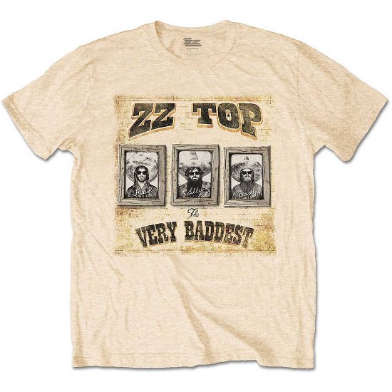 ZZ Top Unisex T-Shirt: Very Baddest - ZZ Top - Marchandise -  - 5056170637978 - 