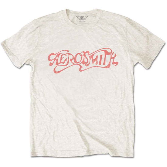 Aerosmith Unisex T-Shirt: Classic Logo - Aerosmith - Marchandise -  - 5056368609978 - 
