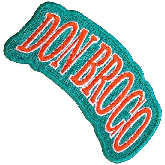 Cover for Don Broco · Don Broco Woven Patch: Orange Logo (Standard) (Patch)