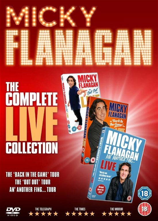 Micky Flanagan The Complete Live Collection - Micky Flanagan the Comp Live Coll 17 - Movies - SPIRIT - 5060105724978 - November 20, 2017