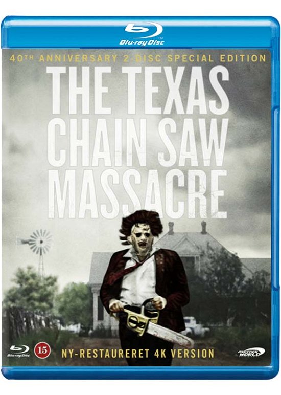 Cover for Tobe Hooper · The Texas Chain Saw Massacre (Blu-ray) [4K Remastered edition] (2014)