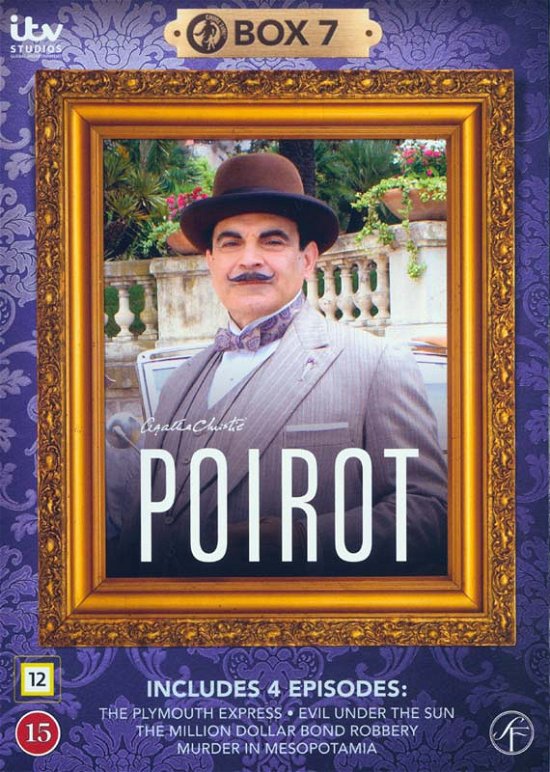 Cover for Poirot · Poirot Box 7 (DVD) (2010)