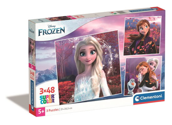 Puslespil Frozen, 3x48 brikker - Clementoni - Board game -  - 8005125252978 - October 1, 2023