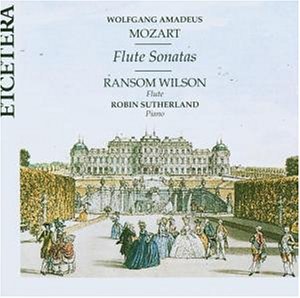 Cover for Wolfgang Amadeus Mozart · Flute Sonatas (CD) (2014)