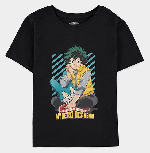 Cover for My Hero Academia · Izuku Midoriya Black (T-Shirt Bambino Tg. 146/152) (CD)