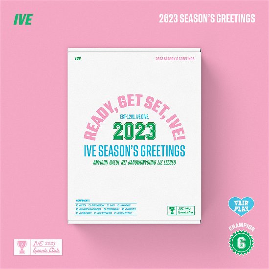 2023 Season's Greetings - Ready, Get Set, IVE! - Ive - Gadżety - STARSHIP ENT. - 8809876077978 - 30 grudnia 2022
