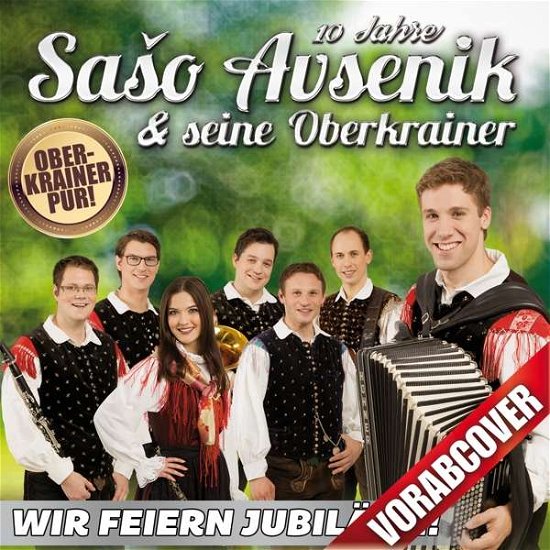 Cover for Saso Und Seine Oberkrainer Avsenik · Wir Feiern Jubilaum (CD) (2022)