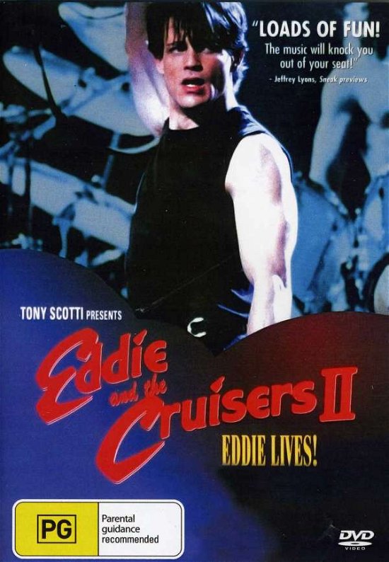 Cover for Michael Pare · Eddie &amp; the Cruisers 2 - Eddie Lives (DVD) (2020)