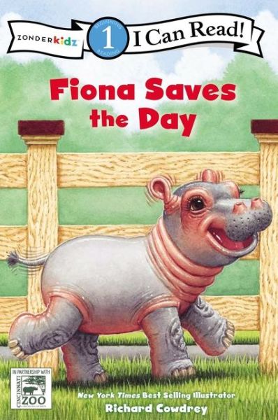 Cover for Fiona Saves the Day: Level 1 - I Can Read! / A Fiona the Hippo Book (Paperback Book) (2021)