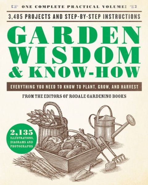 Cover for Editors of Rodale Gardening Books · Garden Wisdom &amp; Know-How: Everything You Need to Know to Plant, Grow, and Harvest (Paperback Book) (2018)