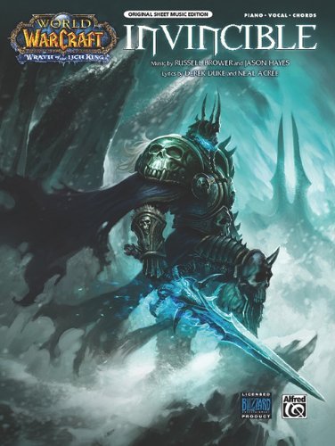 Invincible Pvg World of Warcraft - Alfred Publishing Staff - Books - ALFRED PUBLISHING CO.(UK)LTD - 9780739074978 - September 1, 2010
