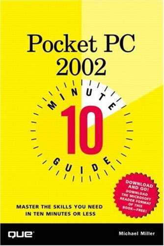 Cover for Michael Miller · 10 Minute Guide to Pocket PC 2002 (Paperback Bog) (2002)
