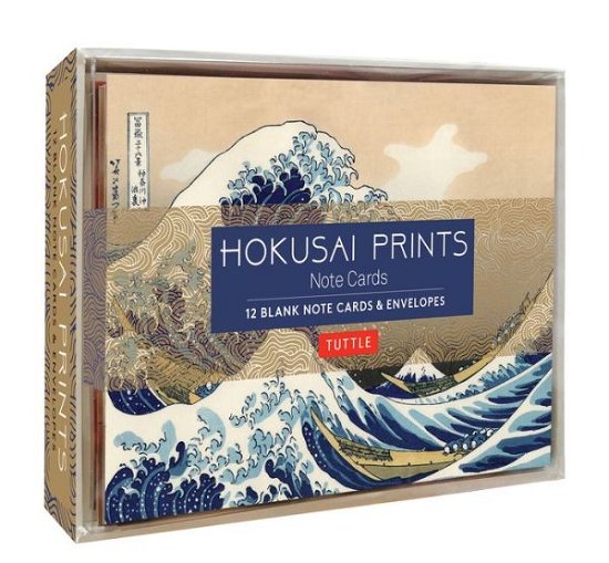 Hokusai Prints Note Cards: 12 Blank Note Cards & Envelopes (6 x 4 inch cards in a box) - Tuttle Editors - Livros - Tuttle Publishing - 9780804851978 - 3 de setembro de 2019