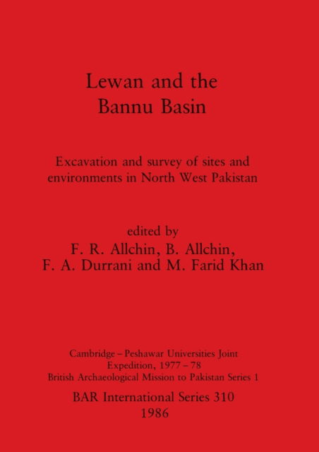 Cover for Lewan and the Bannu Basin (N/A) (1986)