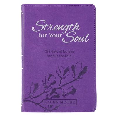 Cover for Christian Art Gifts Inc · Devotional Luxleather Strength for Your Soul (Leather Book) (2019)