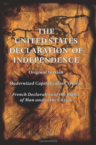 Cover for Thomas Jefferson · The United States Declaration of Independence (Original and Modernized Capitalization Versions) (Paperback Bog) (2024)