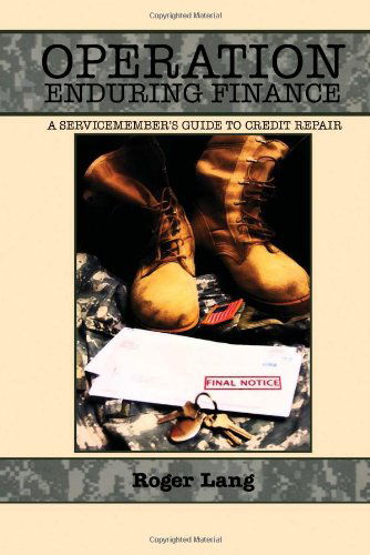 Cover for Roger Lang · Operation Enduring Finance (Pocketbok) (2010)