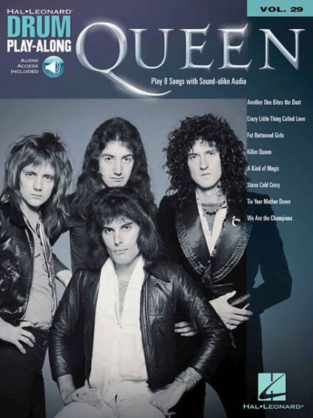 Queen: Drum Play-Along Volume 29 - Queen - Bøker - Hal Leonard Corporation - 9781458404978 - 1. september 2018