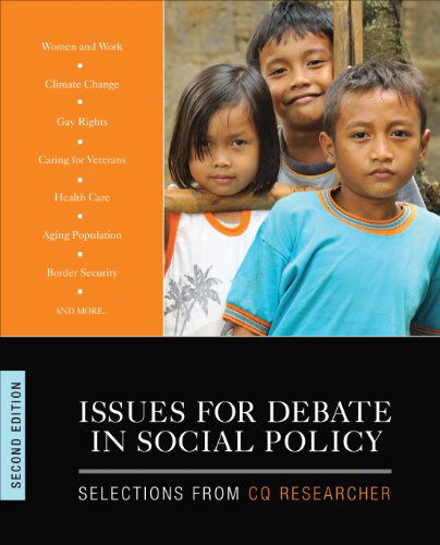 Cover for CQ Researcher · Issues for Debate in Social Policy: Selections From CQ Researcher (Taschenbuch) [2 Revised edition] (2014)