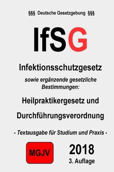 Cover for Groelsv Verlag · Ifsg: Infektionsschutzgesetz (Pocketbok) (2015)