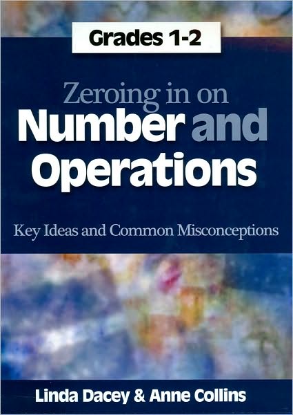 Cover for Linda Dacey · Zeroing In on Number and Operations, Grades 1-2: Key Ideas and Common Misconceptions (Spiral Book) (2010)