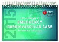 Cover for American Heart Association · Handbook of Emergency Cardiovascular Care For Healthcare Providers 2015 (Paperback Book) (2015)