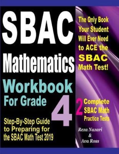 Cover for Ava Ross · Sbac Mathematics Workbook for Grade 4 (Paperback Book) (2018)