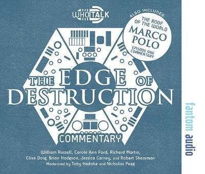 Cover for Toby Hadoke · The Edge of Destruction - Who Talk (Audiobook (CD)) (2018)