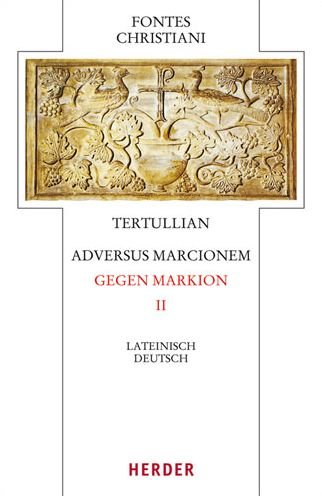 Cover for Tertullian · Adversus Marcionem II (Book) (2016)