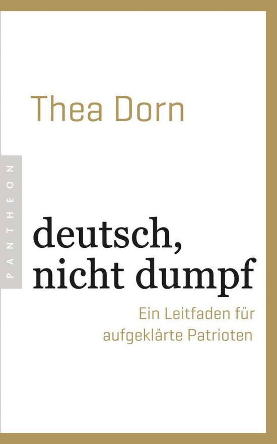 Cover for Dorn · Deutsch, Nicht Dumpf (Book)