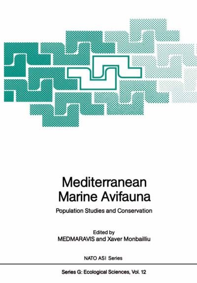 Cover for Medmaravis · Mediterranean Marine Avifauna: Population Studies and Conservation - Nato ASI Subseries G: (Pocketbok) [Softcover reprint of the original 1st ed. 1986 edition] (2011)